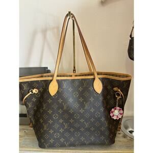 Louis Vuitton Neverfull MM Monogram-No Flaws, Rips, Tears Or Loose Stitching
